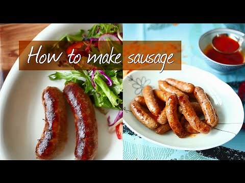 How to make sausage at home