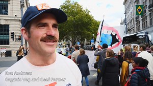 31 reactions | ‍ Herefordshire organic veg and beef farmer, Ben Andrews, joined the farmers march in London last Saturday to demand that the government doesn't replace the ELMS (Environmental Land Management Scheme) with the old area based payment system of the common agricultural policy. Farmers need support for farming with nature, not against it! | Farms Not Factories | Facebook