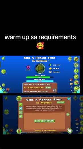 geometry dash player rin ako #fyp #trending #geometrydash #viral #gaming
