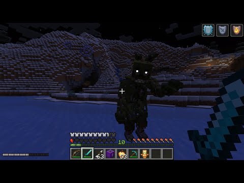 Minecraft: Springtrap Encounter at Snowy Village