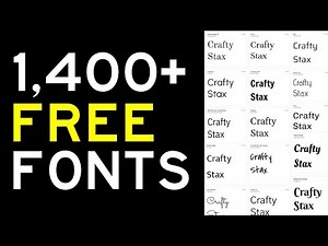 FREE FONTS for Digital Download Bundling (Commercial Use)