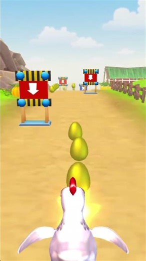 Can I Escape in Chicken Run? 🐔🔥 | Crazy Gameplay #gaming #shortvideo