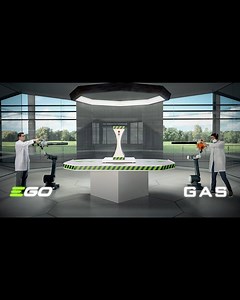 Introducing EGO's newest blower. More powerful than a gas blower with air speeds of 180 MPH, nothing stands in its way. | EGO