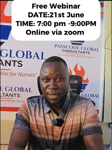 Join our FREE NCLEX Registration & Job Search Webinar and learn everything you need to know about the NCLEX process, registration requirements, job opportunities, and the pathway to working as a nurse abroad.To get link kindly Whatsap the number on the bio @passcode.global.c@passcode_nclex . . . . . . . #NURSINGABROAD #USRN #USA #NURSINGINTHEUS #NCLEX