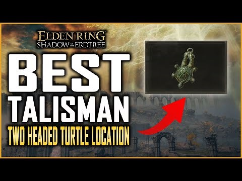 Elden Ring DLC BEST TALISMAN for Stamina Recovery - Two Headed Turtle Talisman Location