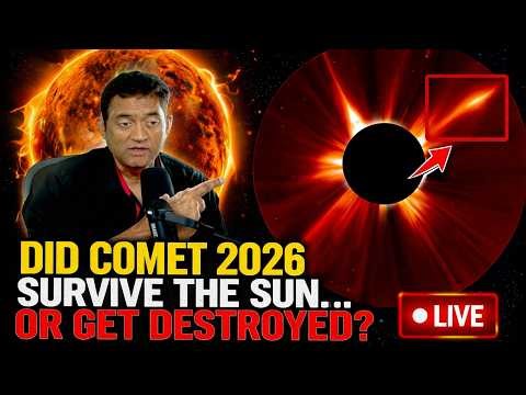 Did GREAT COMET 2026 - C/2026 A1 MAPS - Survive the Sun… or Get Destroyed? | LIVE NOW