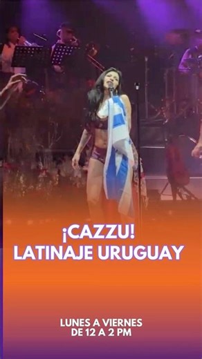 Cazzu triunfa en Uruguay: emoción total al alzar la bandera en el Latinaje Tour