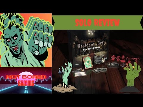 Resident Evil: The Boardgame - Solo Review
