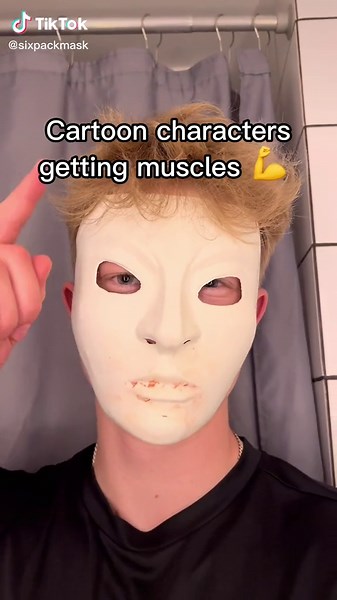 Cartoon Characters Working Out: Muscle Growth Animation