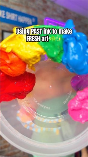 Vibrant Rainbow Ink Transforms Into Lucky St. Paddy's Day T-Shirt! ☘️✨