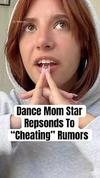 Dance Moms Star Responds To "Cheating" Rumors #shorts #kenzieziegler #dancemom