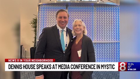 In Your Neighborhood: Dennis House speaks at media conference in Mystic