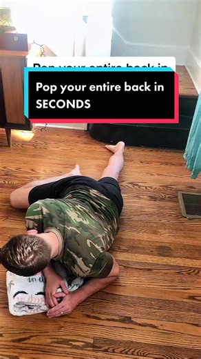 Back pop #back #pop #health #stretching | back cracks