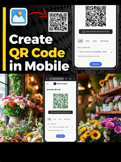 How to Create QR Code for Link, PDF, Video, WiFi & Website In this video, I will show you how to create a QR code for different purposes using your mobile phone. You can generate QR codes for: • Website URL • YouTube Channel or Video • PDF File • Image • Instagram Profile • Facebook Page • WhatsApp Number • WiFi Password • Google Form • Business Card • Location / Google Maps • App Download Link • Any URL or Online Link This step-by-step tutorial will help you create a QR code online for free. Si