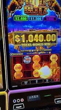 Bull Blitz Max Bet Bonus! #slots #casino #vegas