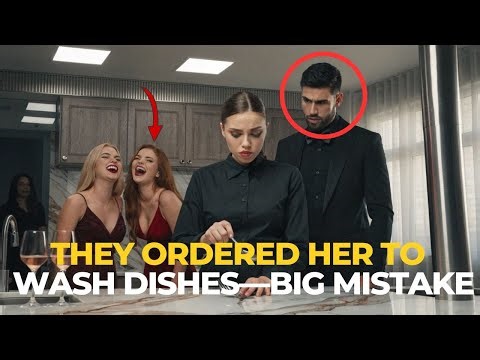 They Ordered Her to Wash Dishes at the Gala… Not Knowing Her Billionaire Husband Owned the Mansion