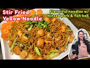 Stir Fry Yellow Noodle Recipe That Will Have You Hooked ! Deliciousness Guaranteed