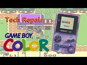 Tech Repair: Gameboy Color - Blown Fuse