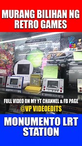 MURANG BILIHAN SA PINAS NG RETROGAMING CONSOLES, PLAYSTATION AT MARAMI PANG IBA | Retrogamerph Store #fbreelsfypシ゚viralシ #fbreels #fbpost2024 #fbreelsfypシ゚viral #fbreelsvideo #retrogaming #retrogames FOR FULL VIDEO ON MY YT CHANNEL YouTube Channel: https://www.youtube.com/channel/UCV1HRFY8Z1sLLN1hxxUVfHw | VP VideoEdits