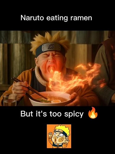 😅 Realistic Naruto Eating Ramen 🍜 , Funny anime shorts, relistic anime , #naruto #anime #animeedit