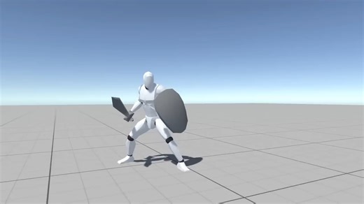 Unity动作资源分享：Dynamic Sword Animset