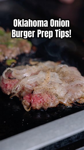 How to make the Perfect Oklahoma Style Onion Burger! - Onion Prep Tips!