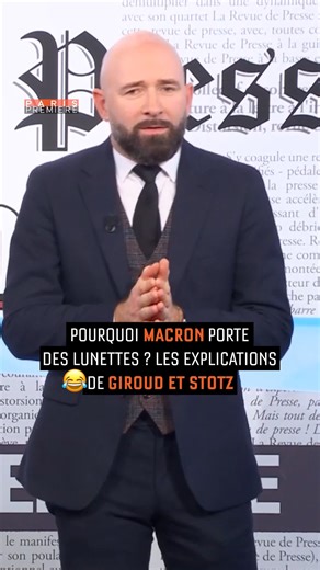 Giroud et Stotz reviennent sur le changement de style d’Emmanuel Macron 😎😂 La revue de presse, un lundi sur deux à 21:00 | Paris Première