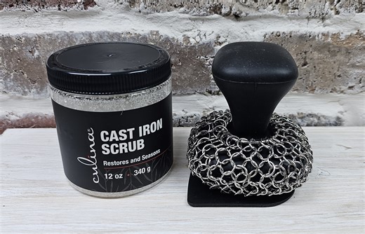 Watch How a Cast Iron Scrub and Scrubber Saved My Cookware | Demo on Amazon Live