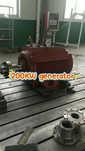 Testing a 200 kW Permanent Magnet Generator