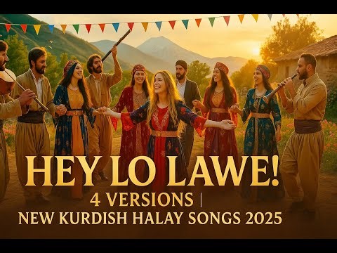 Hey Lo Lawê! – 4 Versions | New Kurdish Halay Songs 2025