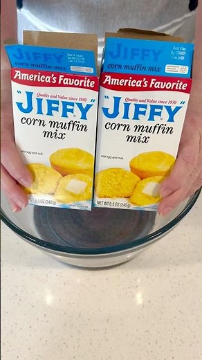 Easy JIFFY Cornbread Recipe #shorts