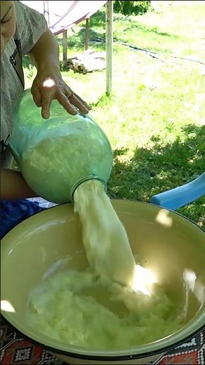 How to Make Natural Butter at Home | Traditional Method in 30 Seconds!