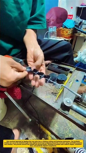 Automatic Cleaning Brush Making Machine | Fast & Neat Production Process