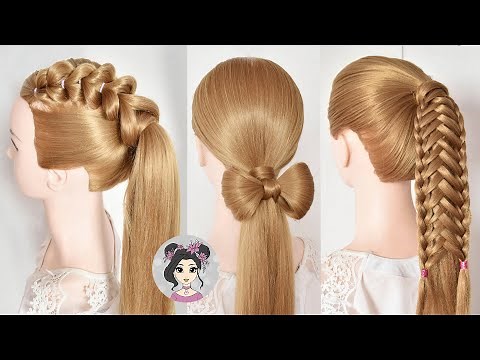 COLETAS: PEINADOS con TRENZAS 2025: FÁCILES, SENCILLOS y RÁPIDOS para CABELLO LARGO