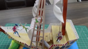 Paper Model Pirate Ship | Pirate Ship | Paper Craft | 3D Paper Model | Paper Model | Pirate Ship Templates for Gift | Digital Prints - Etsy