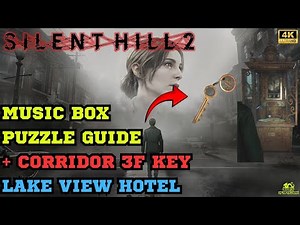 Music Box Puzzle Guide - How to get Corridor 3F Key - Lakeview Hotel - Silent Hill 2 Remake