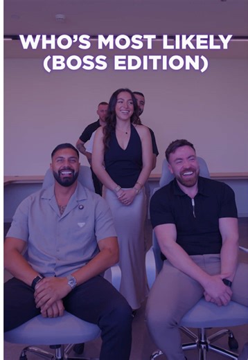 Who's Most Likely To: Boss Edition Challenge
