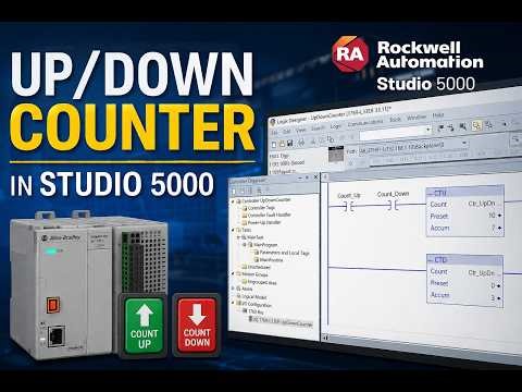Studio 5000 UpDown Counter Tutorial | CTUD Instruction Made Easy