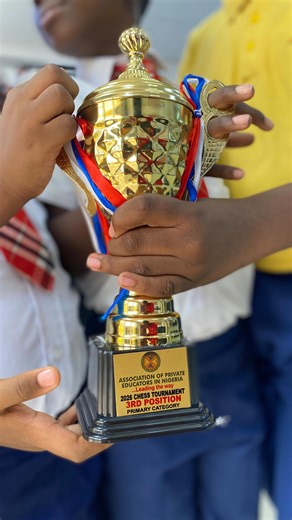 KCS Wednesday Scoop Alert! 🗞️♟️ It is Checkmate moves and big wins!🥳🤭 The Kids’ Court School clinched 3rd place at the APEN Chess Tournament 2026 @apenngr and we couldn’t be prouder. Our four incredible chess stars represented KCS with confidence, strategy and sharp thinking, standing tall among several competing schools. This is what happens when young minds are challenged, supported, and encouraged to think ahead. Well done, champions — every move mattered and we’re absolutely proud of you!