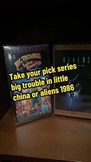 Take your pick series big trouble in little china or aliens 1986 #fyp #1986 #movies #20thcenturyfox