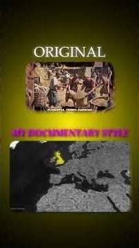 Original vs Documentary-Style Edit | Same Script, Different Execution. #beforeafteredit #history