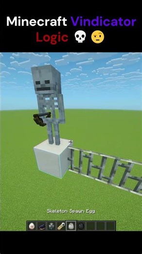 Minecraft Pillager Logic 💀🤨