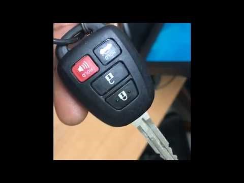 How to replace Toyota Corolla Key Fob Battery 2015 - 2020