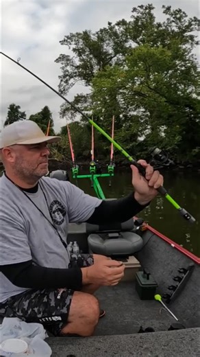 Fishing pro! Dialing in the bait and bobber is key. Watch those perch pile up. #FishingLife #PerchFishing #FishingTips #FishingDaily