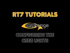 Carplounge RT7 English Tutorial No. 13: Configuring the Cree Lights