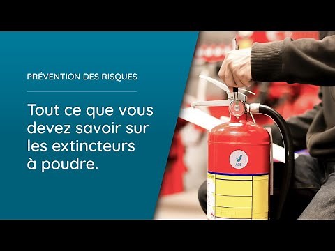 Les extincteurs à poudre