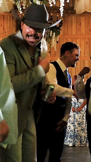 Dolph's Surprise Entrance at the Wedding Reception
