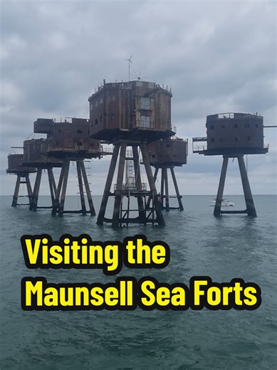 Exploring the Maunsell Sea Forts in the Thames Estuary