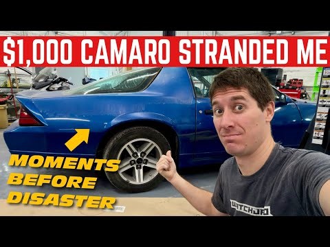 MY $1,000 IROC-Z CAMARO STRANDED ME SECONDS AFTER INSTALLING BRAND NEW EXHAUST