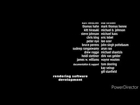 A bug's life end credits without outtakes